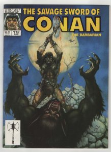 The Savage Sword of Conan #172 Chuck Dixon Jim Valentino Kull Red Sonja VF-