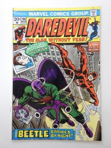 Daredevil #108 (1974) Beautiful VF+ Condition! MVS Intact! vs The Beetle!