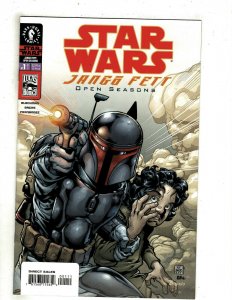 Star Wars Jango Fett Open Seasons Complete Dark Horse Comics Series #1 2 3 4 GE6