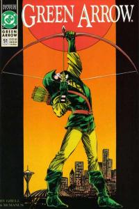 Green Arrow (1988 series)  #51, VF+ (Stock photo)