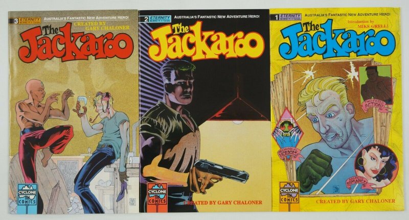 the Jackaroo #1-3 VF/NM complete series - australia's adventure hero - comic set