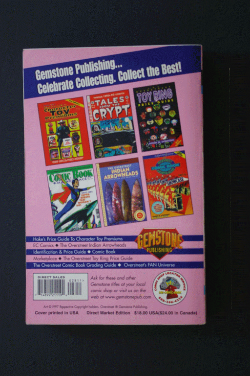 Overstreet Comic Book Price Guide 28th Edition 1998