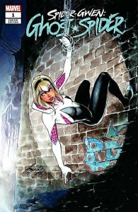 ??~HOT~MARVEL~SPIDER-GWEN:GHOST SPIDER #1~SIYA OUM EXCLUSIVE VARIANT~HOT~??
