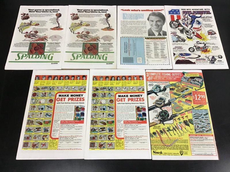 7PC ETERNALS LOT (8.0) KIRBY, #3, 4, 6, 8-10,12!! 1977