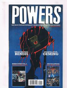 Powers #1 NM Icon Playstation Network TV Show Comic Book Bendis 2009 DE30