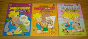 Howad Cruse's Barefootz Funnies #1-3 FN/VF complete series gay underground comix