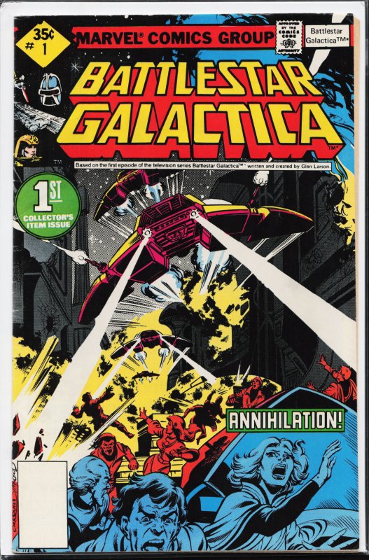 Battlestar Galactica #1 (1979) Battlestar Galactica
