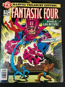 MARVEL TREASURY EDITION FANTASTIC FOUR #21 BEHOLD GALACTUS F-VF