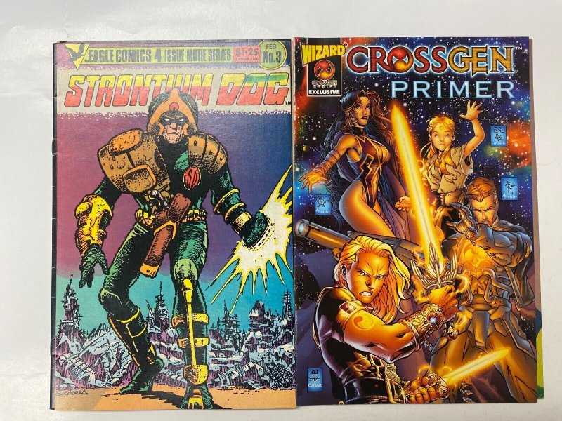 4 SOLSON comic books Electronics Bushido Blade #1 Strontium #3 CrossGen 31 KM7