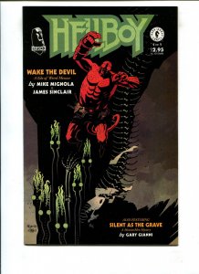Hell Boy; Wake the Devil #4- Mike Mignola Cover (9.2) 1996