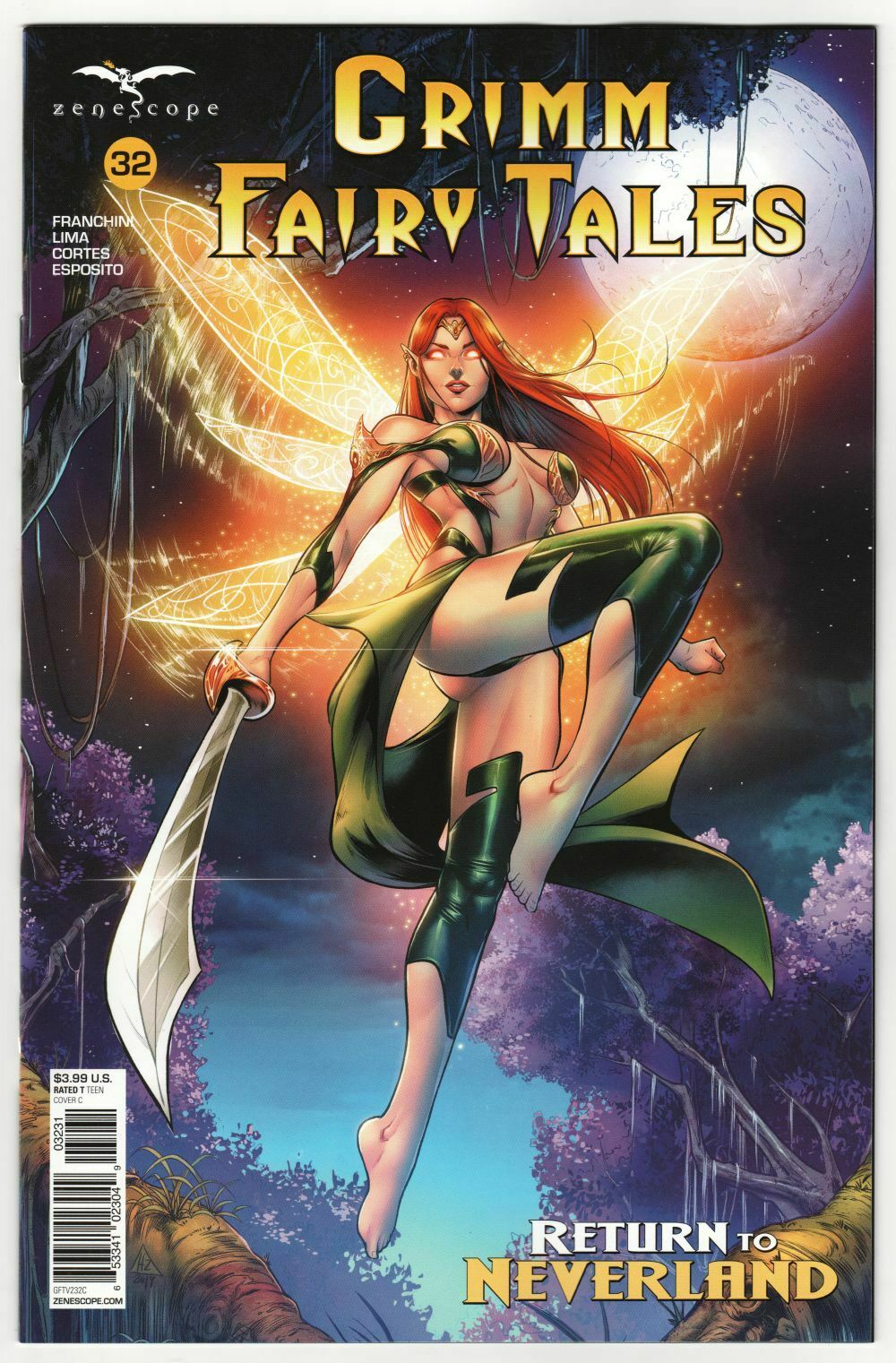 Grimm Fairy Tales 32 Cvr C Zaldivar Zenescope 19 Nm Hipcomic