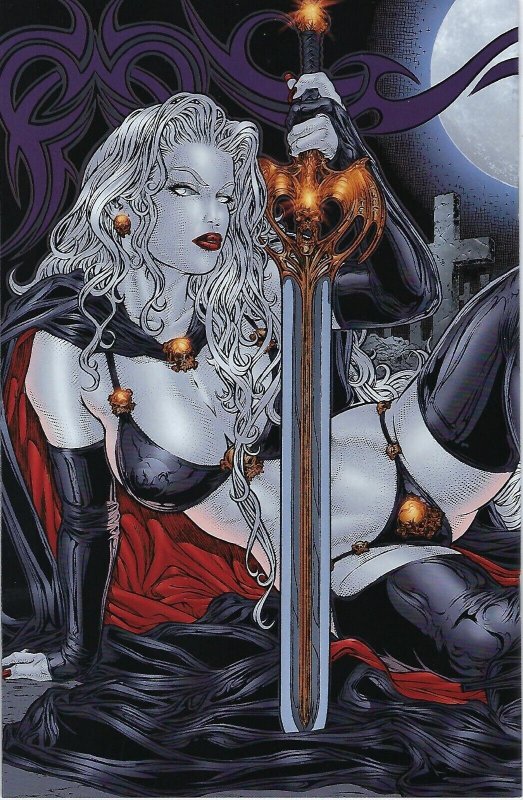 Lady Death Art of Juan Jose RYP  Wrap Around Cover Edition !!!  NM