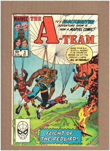 The A-Team #3 Marvel Comics 1984 Mr. T GD/VG 3.0 ROUGH SHAPE