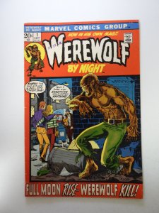 Werewolf by Night #1 VG/FN condition date stamp front cover, stain back cover