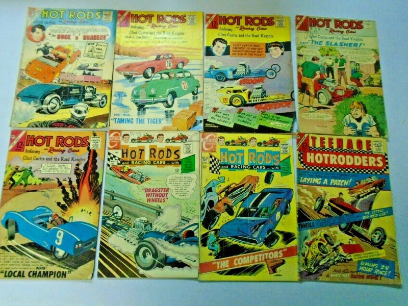 Silver Age Hot Rod Racers Wheels Comic Lot 24 Different Average 4.0 VG