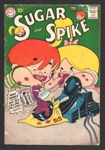 Sugar & Spike #22 1959-DC-Sheldon Mayer-Paper dolls-Page where you can fill i...