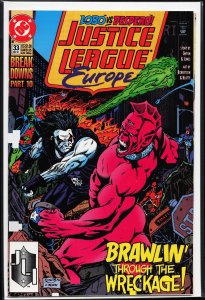 Justice League Europe #33 (1991) Justice League Europe