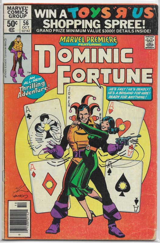 Marvel Premiere   #56 GD Dominic Fortune