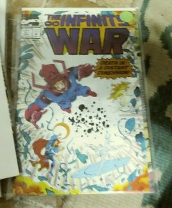 INFINITY WAR # 3 thanos avengers jim starlin silver surfer warlock  endgame 