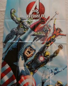 AVENGERS WORLD Promo Poster, 24 x 36, 2013, MARVEL, Unused more in our store 282