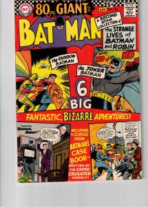 Batman #182 (1966) VF+ High-Grade Giant-Size Joker key! Boca CERTIFICATE Wow!
