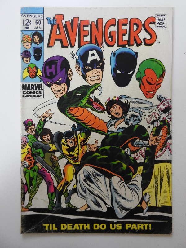 The Avengers #60 (1969) VG Condition!