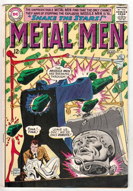 Metal Men #12 (Mar-65) VF/NM High-Grade Metal Men (Led, Tina, Tin, Gold, Merc...