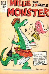 Millie the Lovable Monster #4 GD ; Dell | low grade comic July 1972 Bill Woggon 