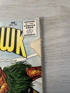 BLACKHAWK #145 Low Grade