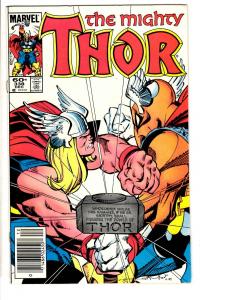 Mighty Thor #338 NM- Marvel Comic Book Beta Ray Bill Avengers Hulk Simonson JL17