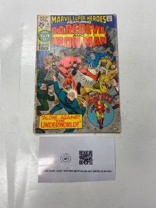 Marvel Super-Heroes #31 Featuring Iron Man & Daredevil FN-VF COMIC BOOK 31 LI1