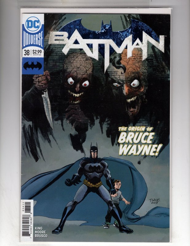 Batman  #38 • Volume 3 • (Mar 2018) THE ORIGIN OF BRUCE WAYNE!  / MA#10