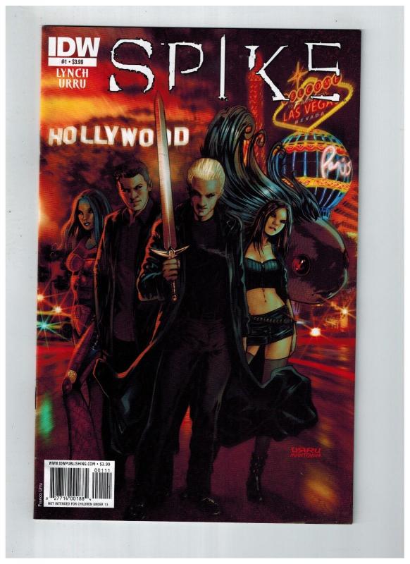 Spike # 1 VF IDW Comic Book Lynch Urru Series Modern Age Issue Angel S75