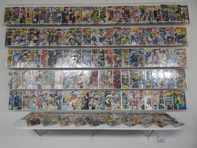 Huge Lot 140+ Comics W/ X-Men, Fantastic Four, Wolverine+ Avg VF Condition!