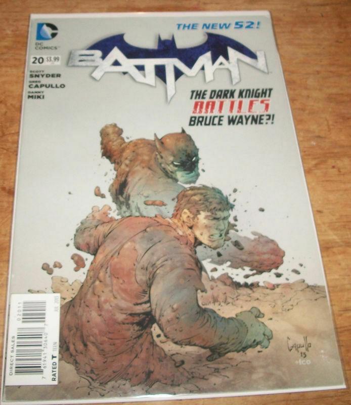 New 52 Batman #20 Batman vs Bruce Wayne NM