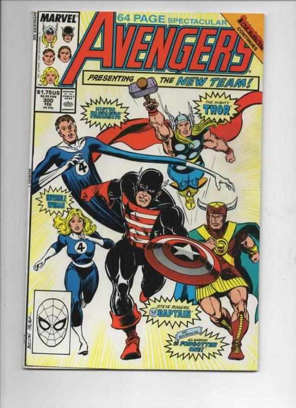 AVENGERS #300, VF+, Fantastic Four, Thor, 1963 1989, more Marvel in store