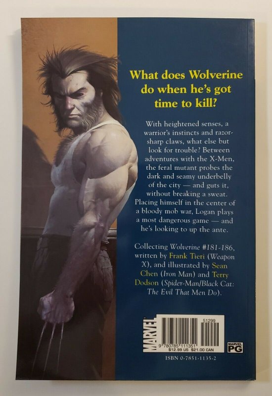 WOLVERINE LEGENDS: LAW OF THE JUNGLE  VOL.3 TPB SOFT COVER 