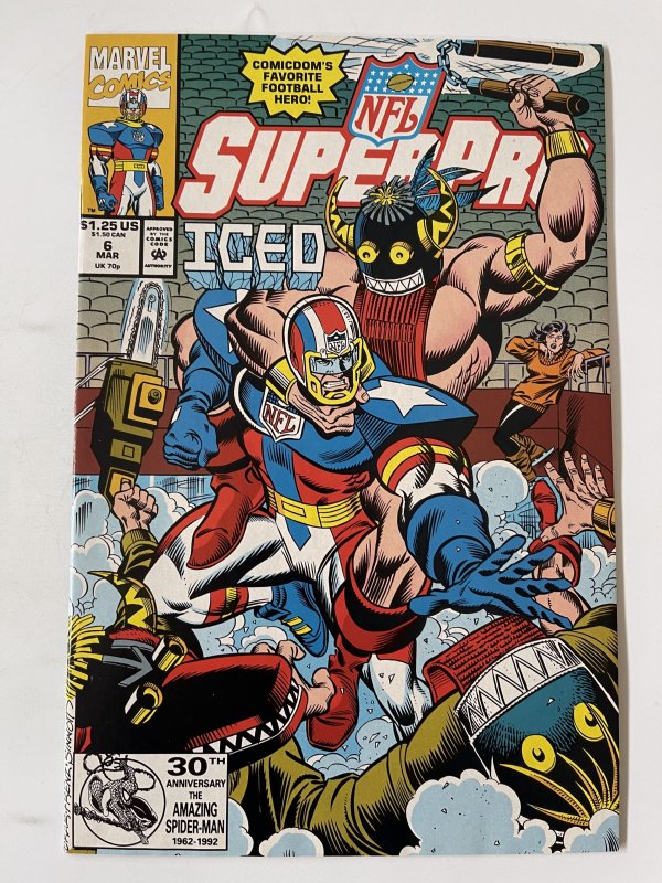 NFL Superpro #6 - NM- (1992)