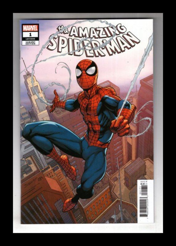 The Amazing Spider-Man #1 (2022) Mark Bagley VARIANT Cover / HCA#2