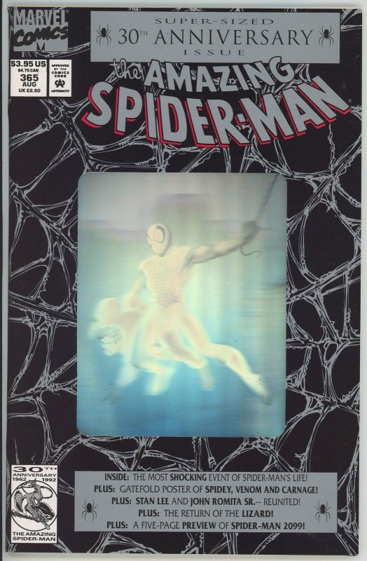 Amazing Spider Man #365 (1963) - 9.4 NM *1st App Miguel O'Hara Spider-Man 2099*