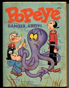 Popeye-Danger Ahoy-1969-Whitman-Big Little Book-Olive Oyl-Octopus-VG