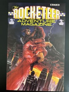 Rocketeer Adventure Magazine #2 Comic Book - Dave Stevens - Disney - Pics!