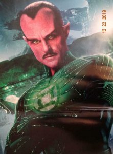 GREEN LANTERN Promo Poster, 11 x 17, 2017, DC Sinestro  Unused 388