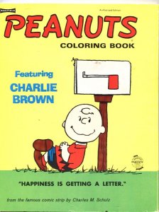 PEANUTS COLORING BOOK #4591-1970-CHARLIE BROWN-SNOOPY-CHARLES SCHULZ