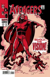 (2021) Marvel Facsimiles AVENGERS #57! 1st appearance THE VISION