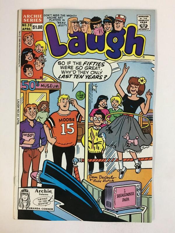 LAUGH (1987)20 VF-NM Apr 1990 COMICS BOOK