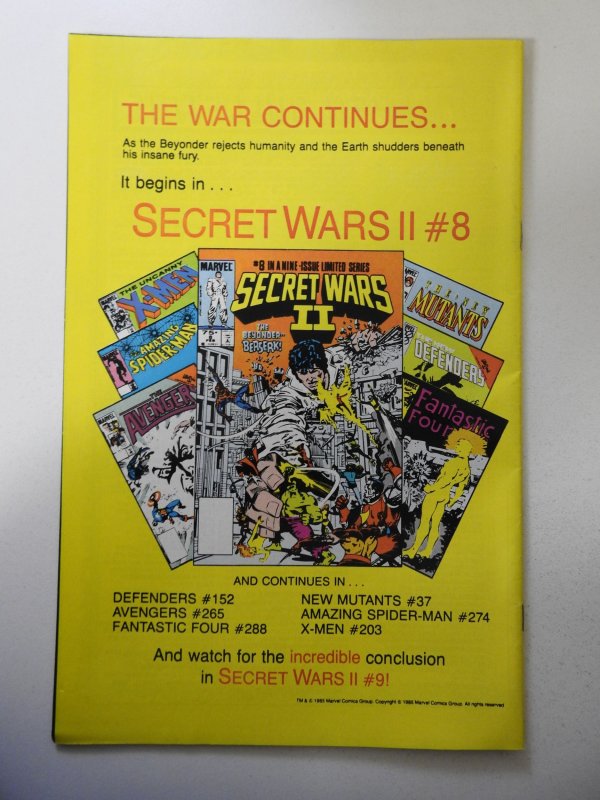 The Avengers #264 (1986) VF Condition