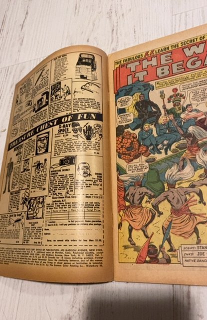 Fantastic Four 53 -Klaw app-the way it began-2nd black panther