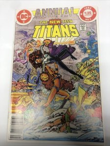 The New Teen Titans Annual (1982) # 1 (NM) Canadian Price Variant • CPV • DC