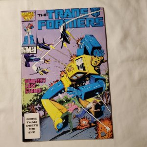 Transformers 16 Very Fine/Near Mint  Art by Graham Nolan & Tom Morgan